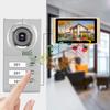 7in 720P WIFI Touch Screen Intercom 3 Monitors Doorbell