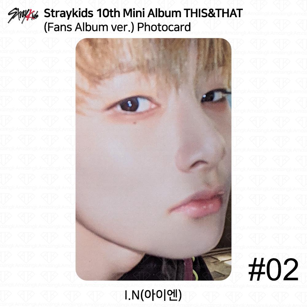 Stray Kids Il 10° Mini Album THIS&THAT Edizione Fan Album. Cartolina fotografica