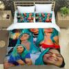 3D Singer K-Karol GG Duvet Cover & Pillowcase 2/3pcs, Teen Bedding Set, Home Bedroom Decoration, Gifts for Boys & Girls