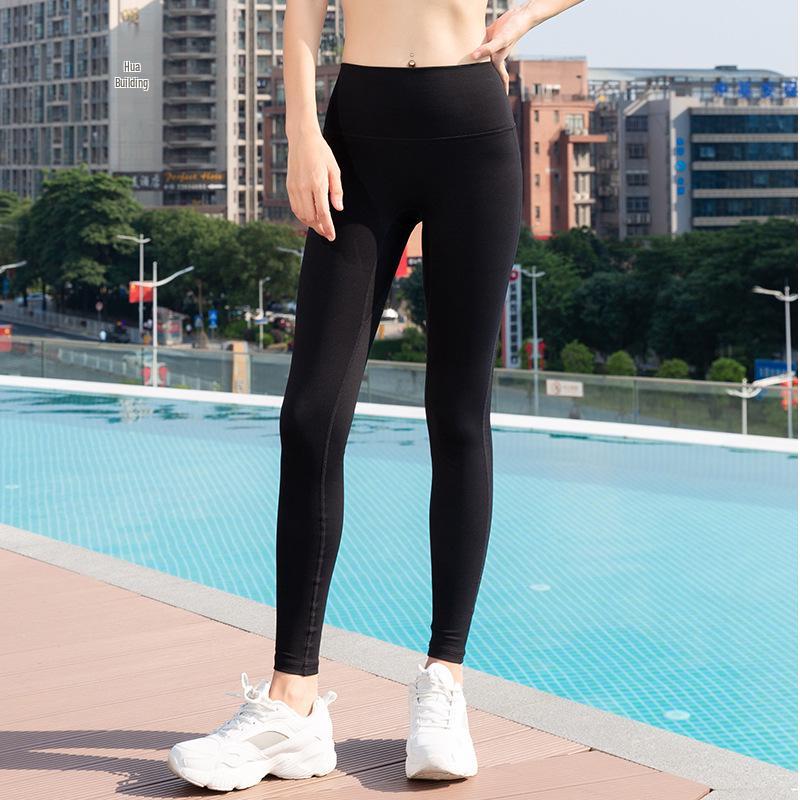2020 High Waist Seamless Mesh Yoga Pants - Nude Feel, Hip Lifting, for Women s Fitness and Running L