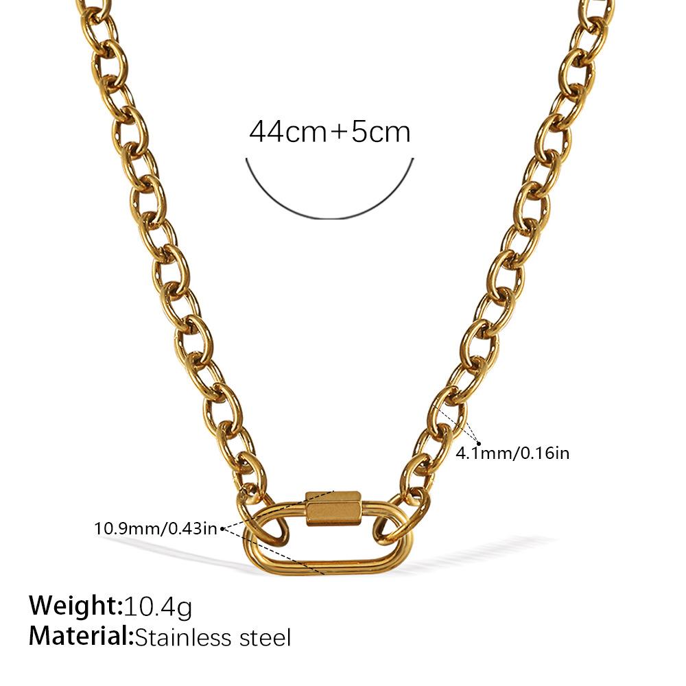 Japan And South Korea Fashion Niche Bracelet Necklace Women'S Personality Design Versatile Jewelry Does Not Fade Popular Trend