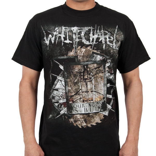 Whitechapel Brain Band TShirt Cotton Graphic Tee Unisex Women Summer Streetwear Top