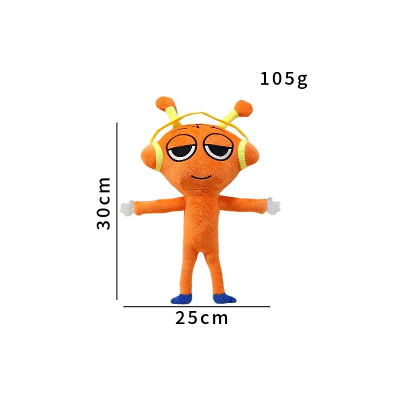 13 stílus Sprunki plüss játékok, kitömött babák, játékjátékok, rajzfilmfigura, aranyos, puha, kitömött, hihetetlen dobozos párnajáték gyerekeknek, fiúknak, születésnapi ajándék