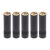 5pcs 3.5mm Audio Female 3 Pole Stereo Socket Gold Plated Earphone Wire Connector