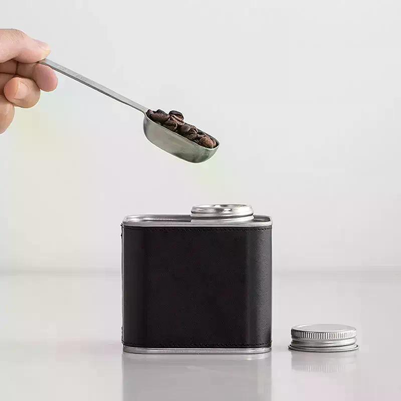 Kaffeebohnen-Aufbewahrungsglas, versiegelt mit Deckel, Outdoor-Campingbehälter, feuchtigkeitsgeschützt, frischeerhaltendes Glas