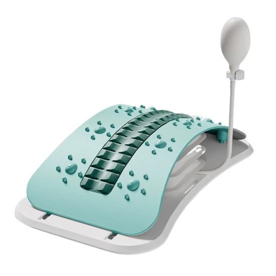 Inflatable Back Stretcher Waist Trainer Adjustable Spine Decompressor Scoliosis Sciatica Lower Back Pain Relief Massager