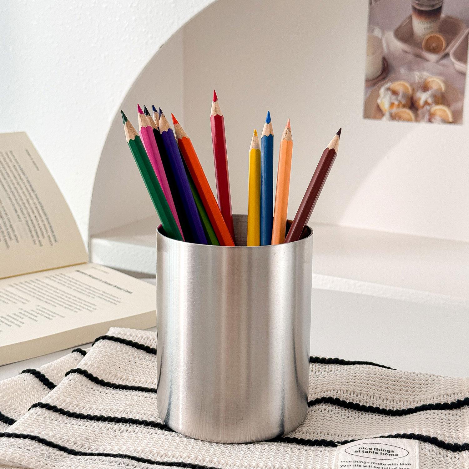 304 stainless steel storage tube, cookware, chopsticks storage tube, knife and fork integrated molding matte