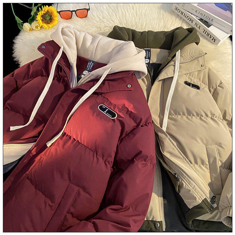 2025 Student Winter Thickened Loose Cotton-Padded Two-Piece Jacket