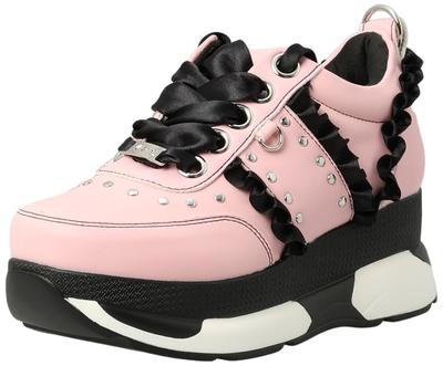 [Yosuke] Thick-soled Lace-up Sneakers