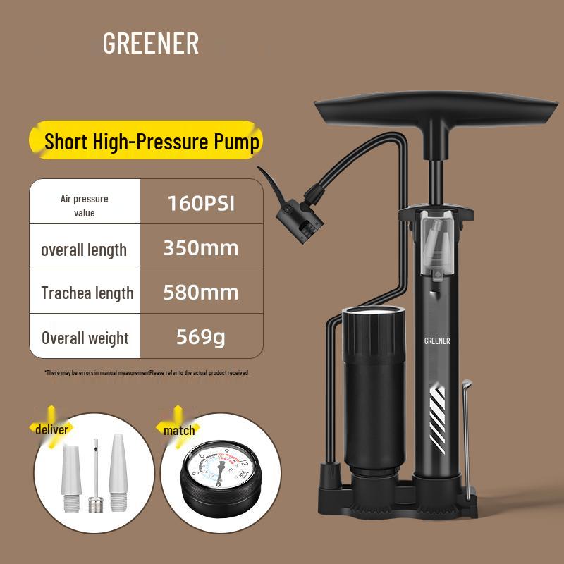 Universal Electric High-Pressure Bicycle & Sports Ball Pump