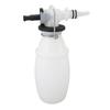 Milk Sampling Bottle 500ml PP Easy Cleaning Milk Sampling Valve Bottle with Stainless Steel Clip