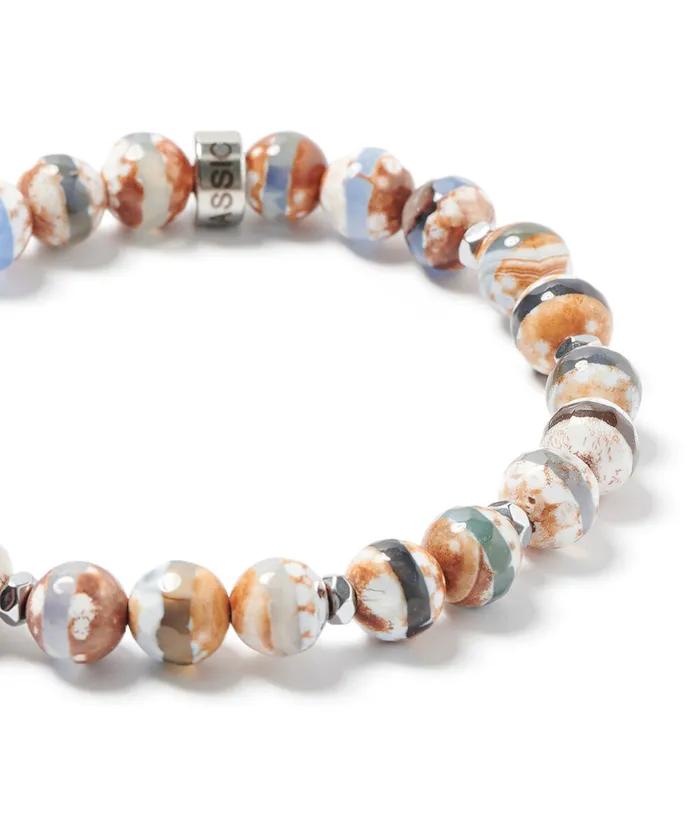 Autumn Cracked Agate Bracelet (C2503AC1355_BR)