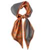 Silk scarf high-end neck new cashew flower silk scarf women's hair tie bag thin and narrow strip decorative scarf headband