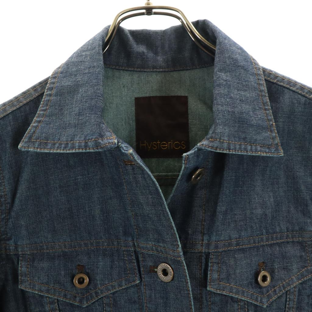 HYSTERICS Denim Jacket F Navy Hysteric Glamour denim jacket Women Used
