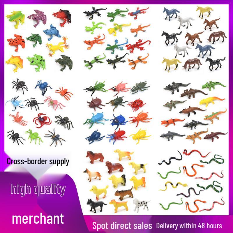 Dinosaur & Wildlife Simulation Toy Model Set