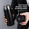 500 ml-1 Liter Edelstahl-Thermosflasche mit LED-Temperaturanzeige Sus304 Teewasserflasche Vakuumflasche Tragbare Tassen