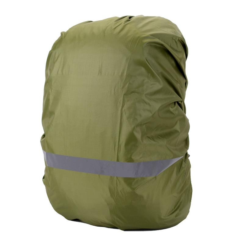 Waterproof Backpack Rain Cover With Night Safety Reflective Strip Rain Dust Proof For Outdoor Hiking