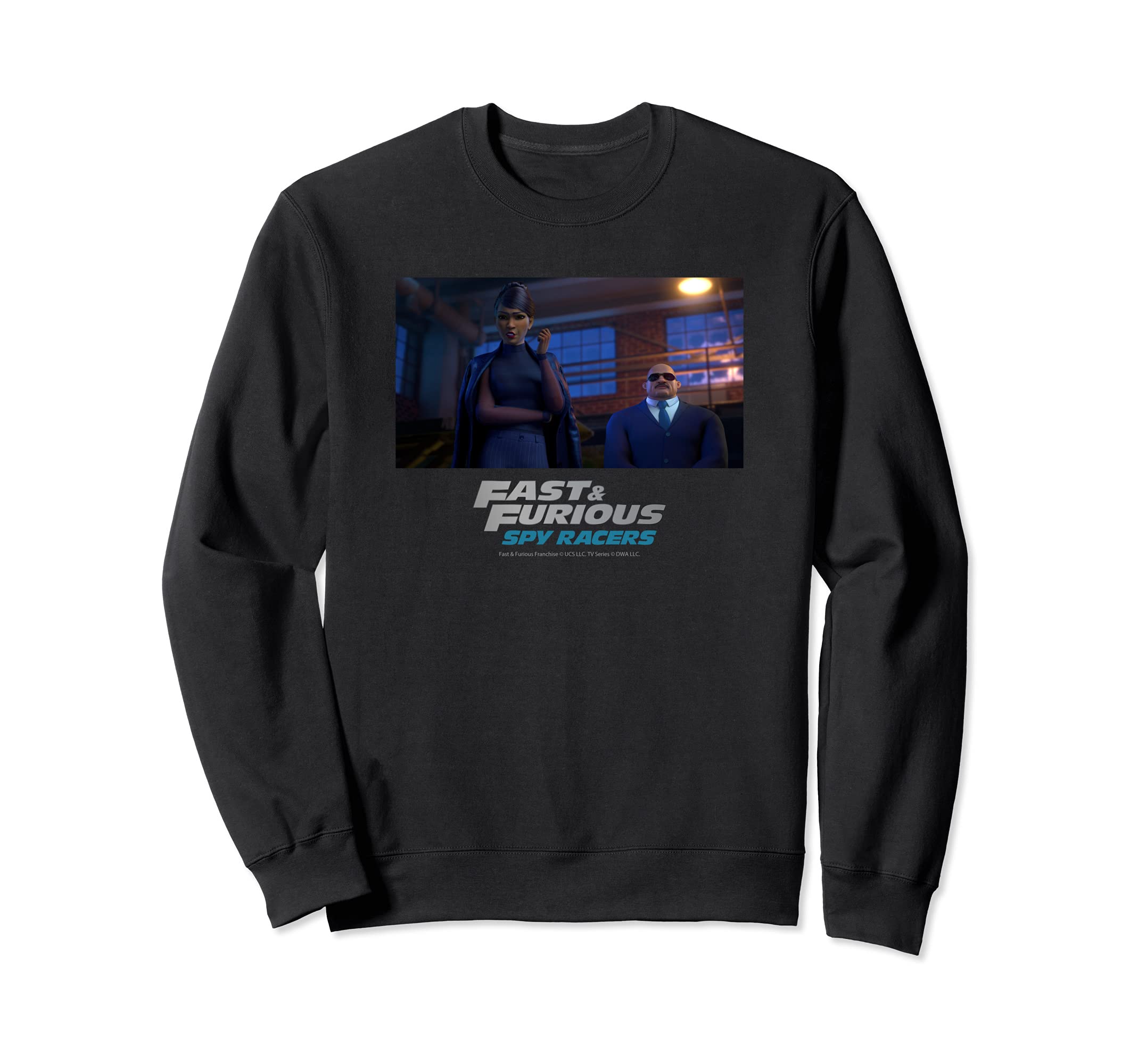 

Spy Racers Scene Ms. Nowhere (talking) Sweatshirt
