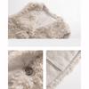 Fur Vest Coat Women Sleeveless All Match Waistcoat Autumn Winter V Neck Button Warm Lamb Hair Sleeveless Jacket