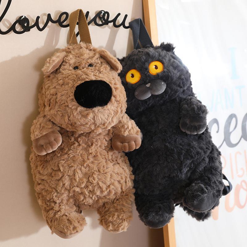 Niedliche Puppentasche, Cartoon-Zoo-Kollektion, Rucksack für Mädchen, Puppentasche