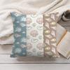 Seashell pattern Cushion Cover Soft Short Plush Pillow Cover Smooth Cozy Texture Aesthetic Cushion Case Home Decor