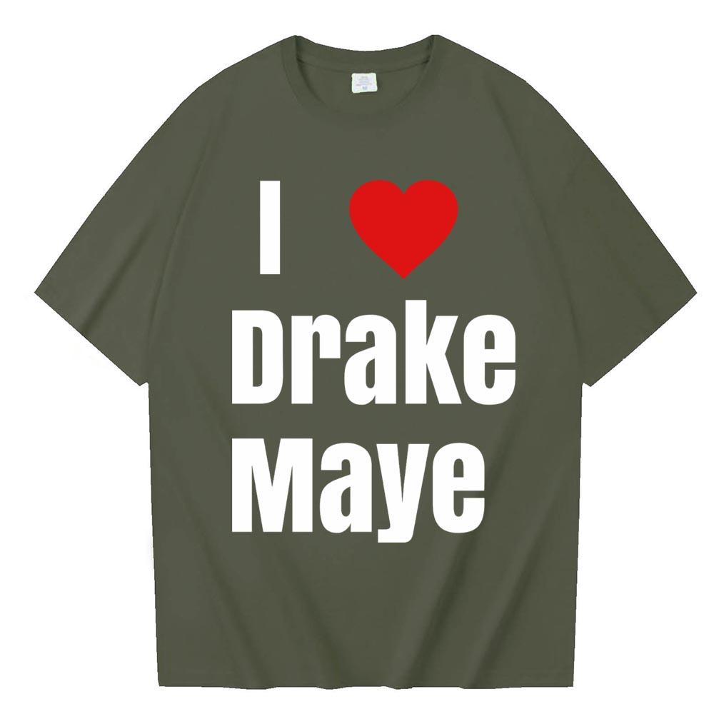 

Summer Bestseller Fan Item I Love EdureyMoyer Football Fan Tshirt Unisexs and Womens Vneck Casual Short Sleeve Tops 4XL