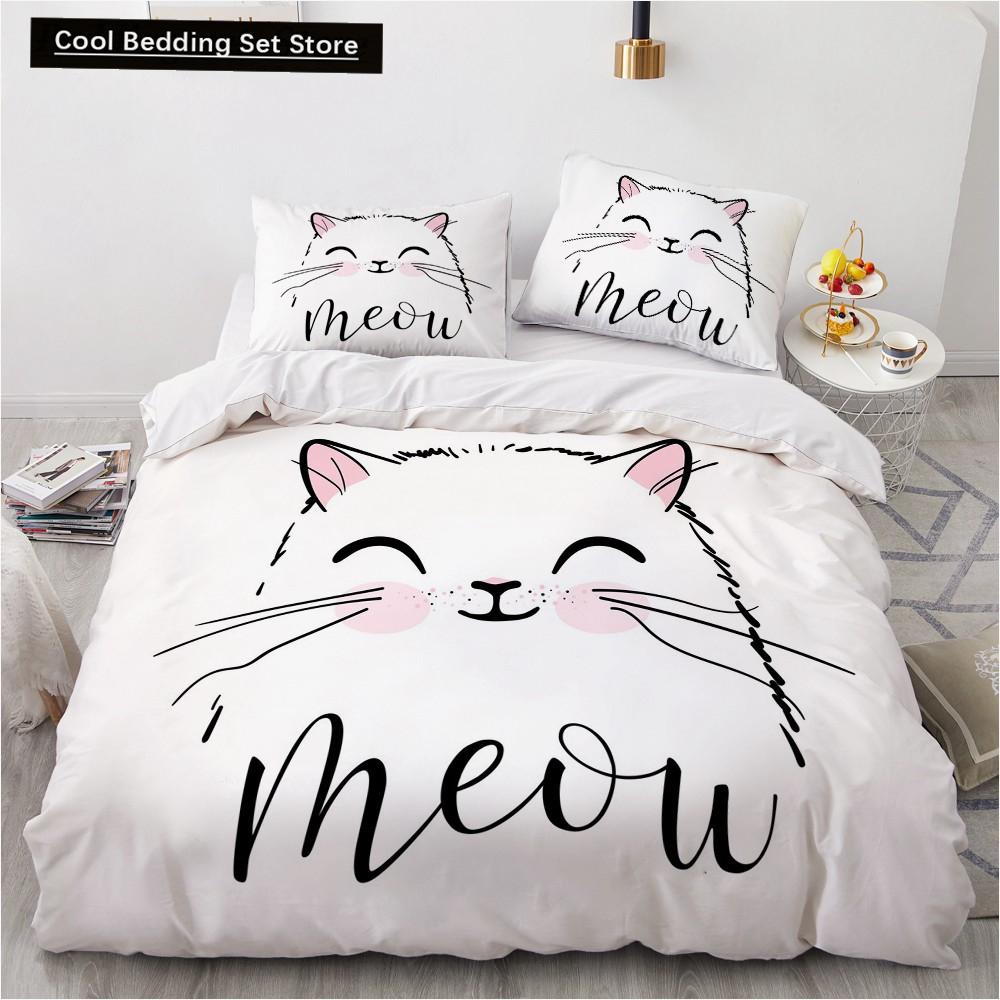 Cartoon Animal King Queen Duvet Cover Elephant Red Car Bedding Set for Kids Lion Monkey Wildlife 2/3pcs Polyester Quilt Cover