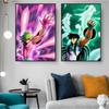 Japanese Anime Zodiac Saints Pop Classic Saint Seiya Rozan Dragon Art Poster Canvas Painting Wall Prints Picture Room Home Decor