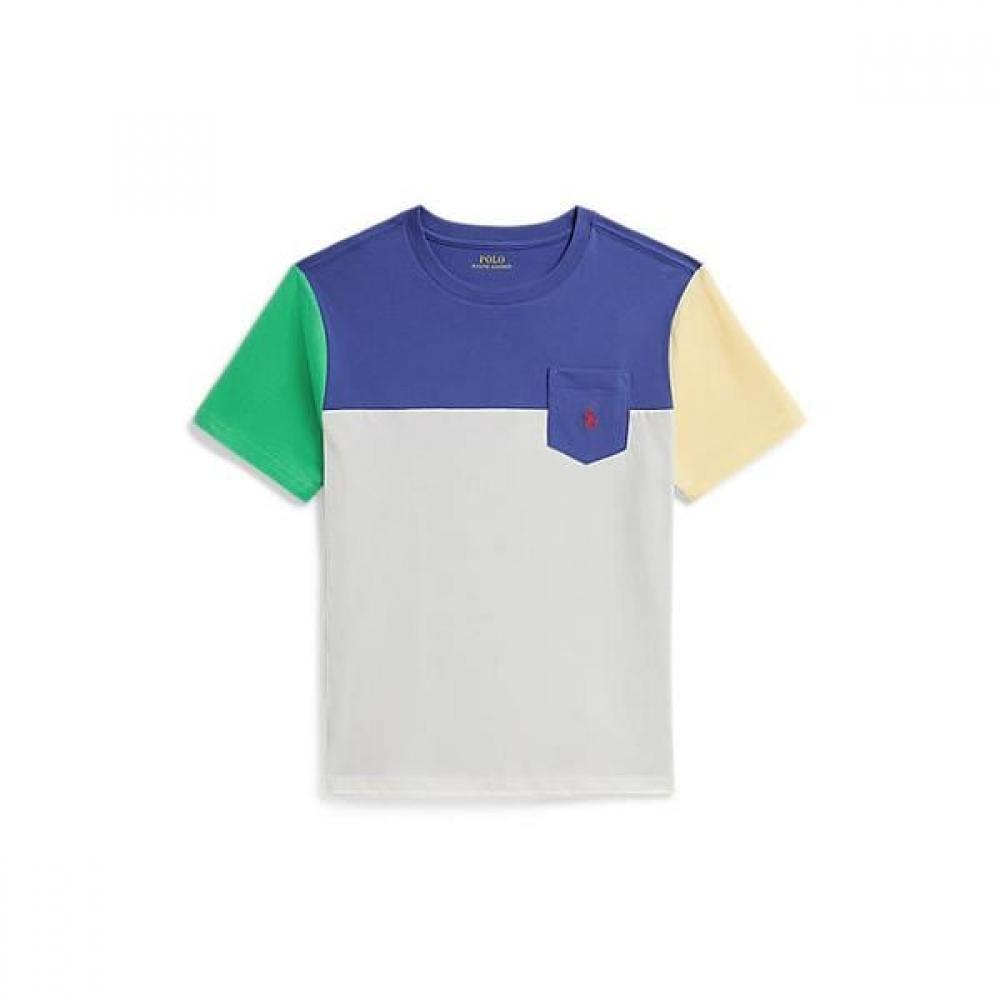 

Polo Ralph Lauren Boys Colorblock Cotton Jersey Tee 8 18 Years Cwpotshy8021258400 XL