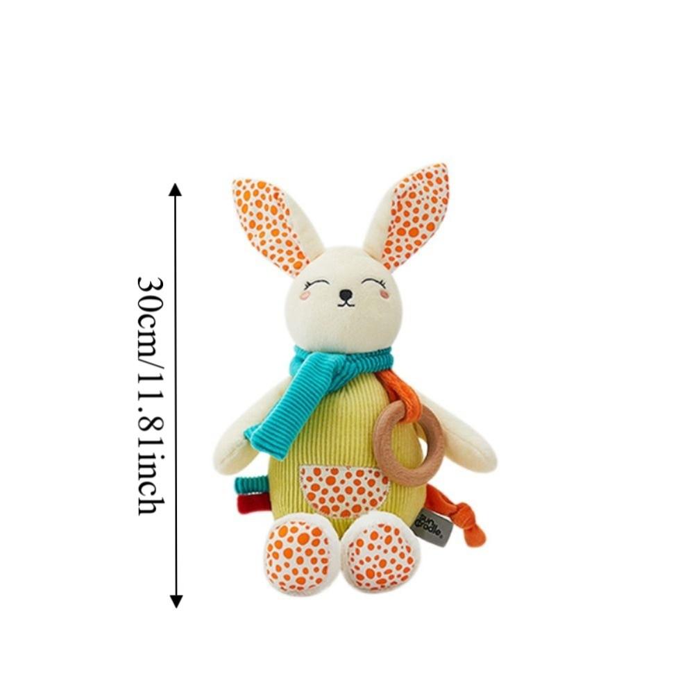 Soft Plush Rabbit Stuffed Animal Huggable Soothing Sleeping Aids Doll  Comfort Toys