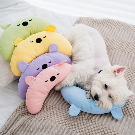 Pet Sleep Cushion Detachable Easy to Clean Cervical Spine Support U-shaped Cat Dog Cushion Pet Supplies