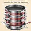 Wutuo 32CM SUS316 Stainless Steel Wok with Lid