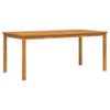 Garden Dining Set 9 pcs Brown Solid Acacia Wood