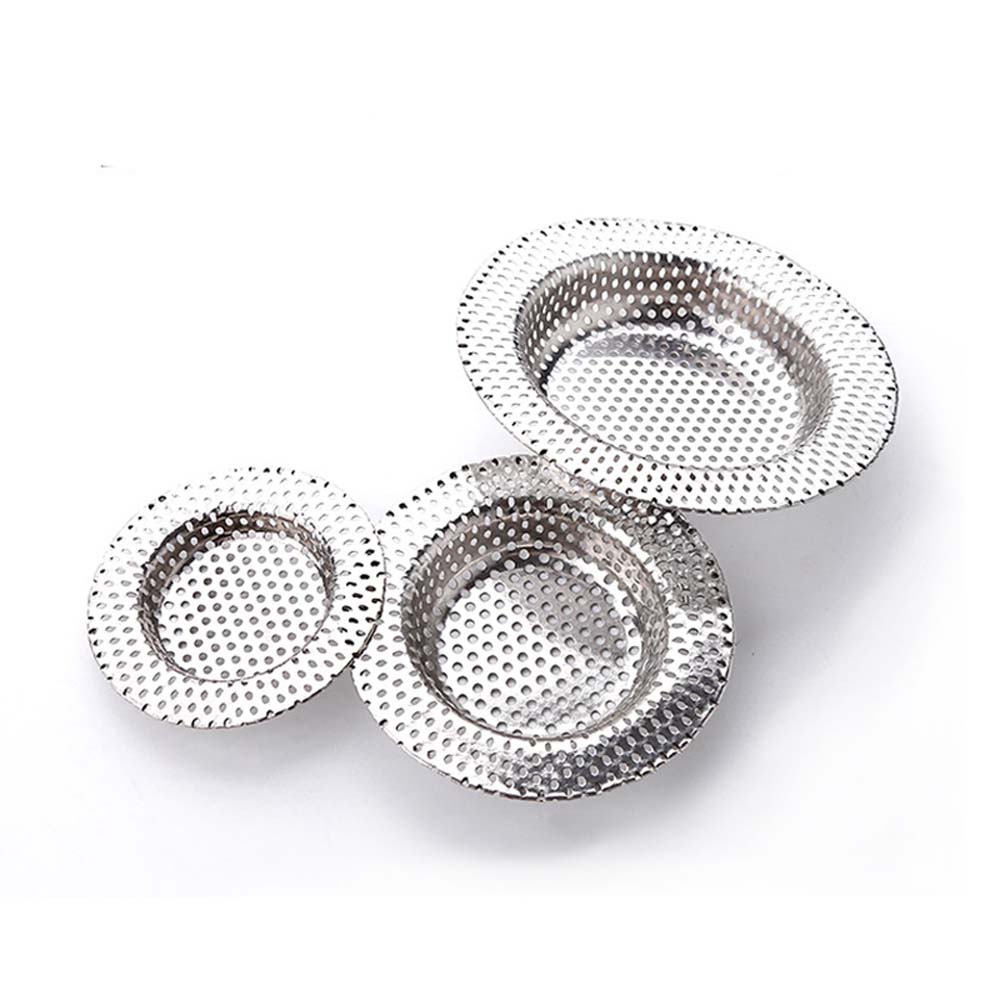 Stainless Steel Hair Strainers Bathroom Drain Accessories Kitchen Sink Filter Kitchen Tools Sink