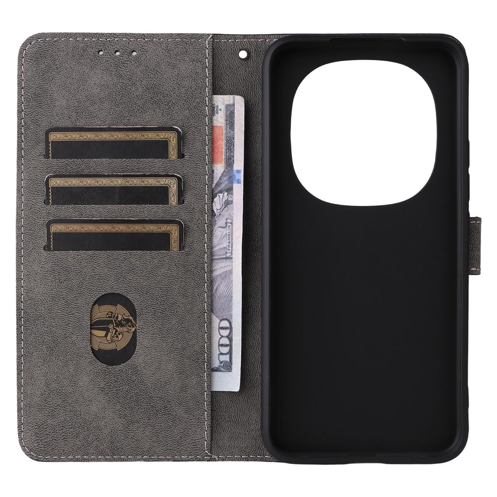 For Xiaomi Poco M8 Pro 5G/Redmi Note 15 Pro+ 5G (Global) Case Wallet RFID Blocking PU Leather Phone Cover Stand with Strap