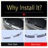 For Mazda CX-70 CX-80 CX-90 2025 2026 Stainless Steel Rear Trunk Bumper Protector Scuff Plate Door Sill Cover Trim Accessories