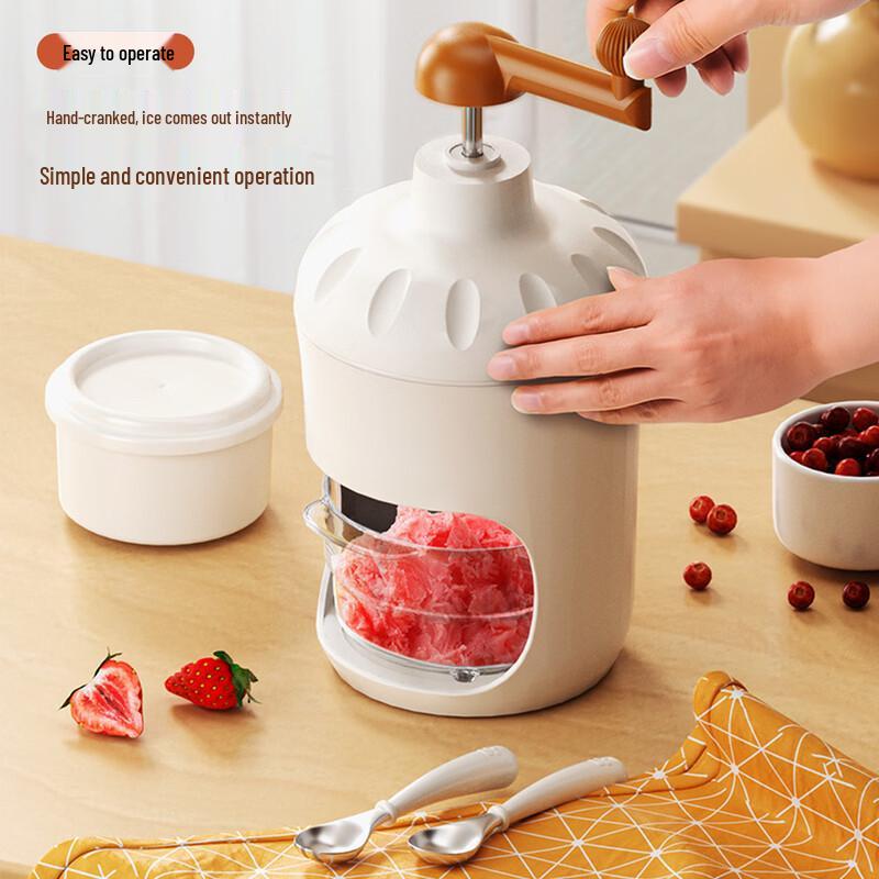 Manual Hand-Crank Ice Shaver