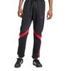 adidas Originals Manchester United Retro Sportliche Slim Fit Bequeme Schnür-Strickhose Herrenhose Schwarz Rot IS6520