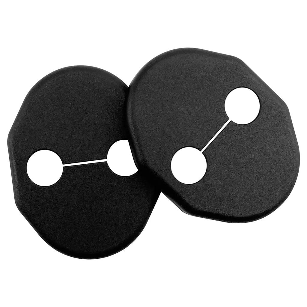 Decoyocar Mazda Universal Design Door Lock Covers for Mazda Mazda Maxda 6 Interior Decoration Mazda M5 Universal Door Striker Covers of CX-3, CX-5,