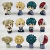10cm Boku No Hero Academia Anime Figure Midoriya Izuku Action Figure Bakugo Katsuki/Todoroki So Figurine PVC Collection Toys
