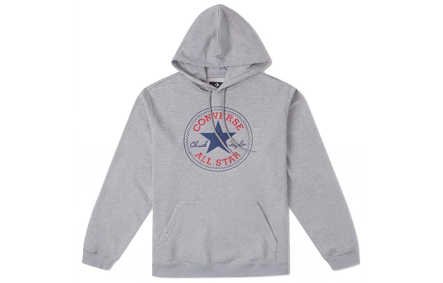 Converse All Star Sweatshirt Unisex Light Gray 10025469-A03 S