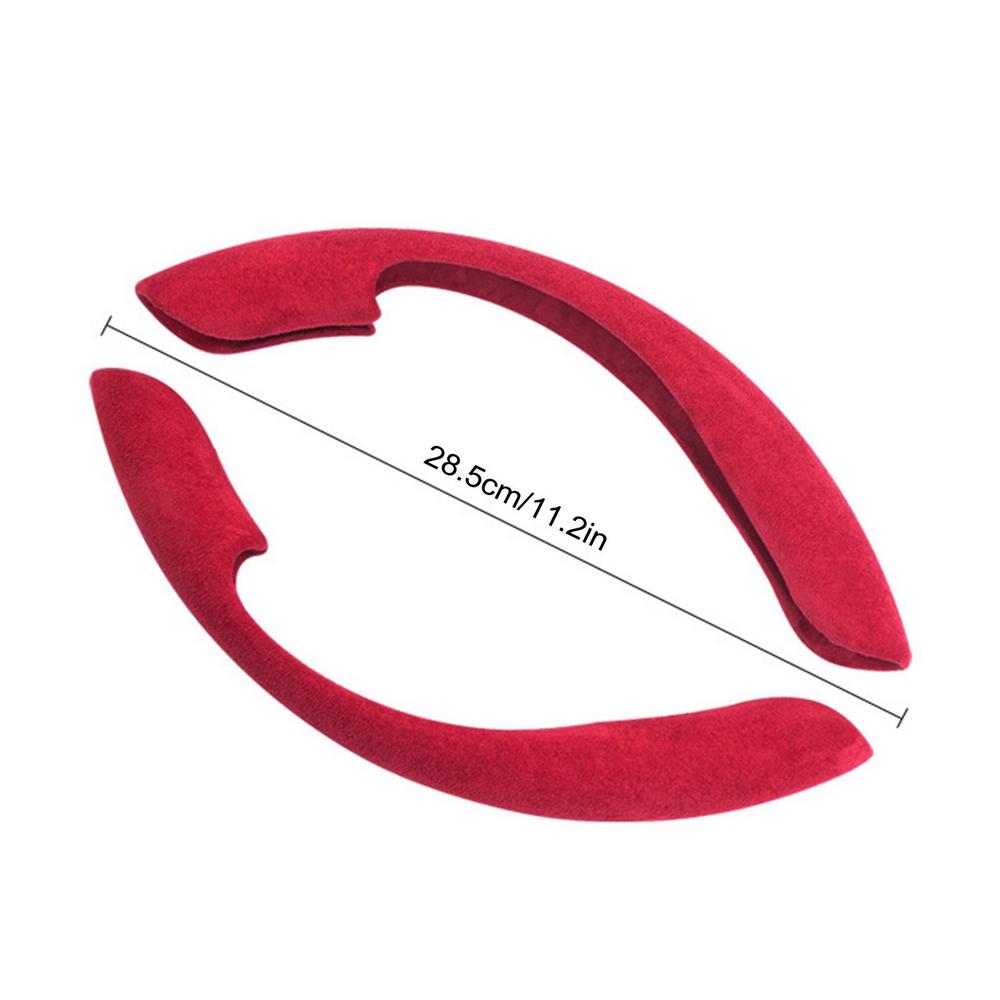 

Steering Wheel Cover Set Soft Steering Wheel Cover For Men Women Automotive Steering Cover Anti Slip Winter Steering Wheels