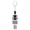 Luminous Skull Keychain Personality Gothic Accessories Halloween Car Keychains