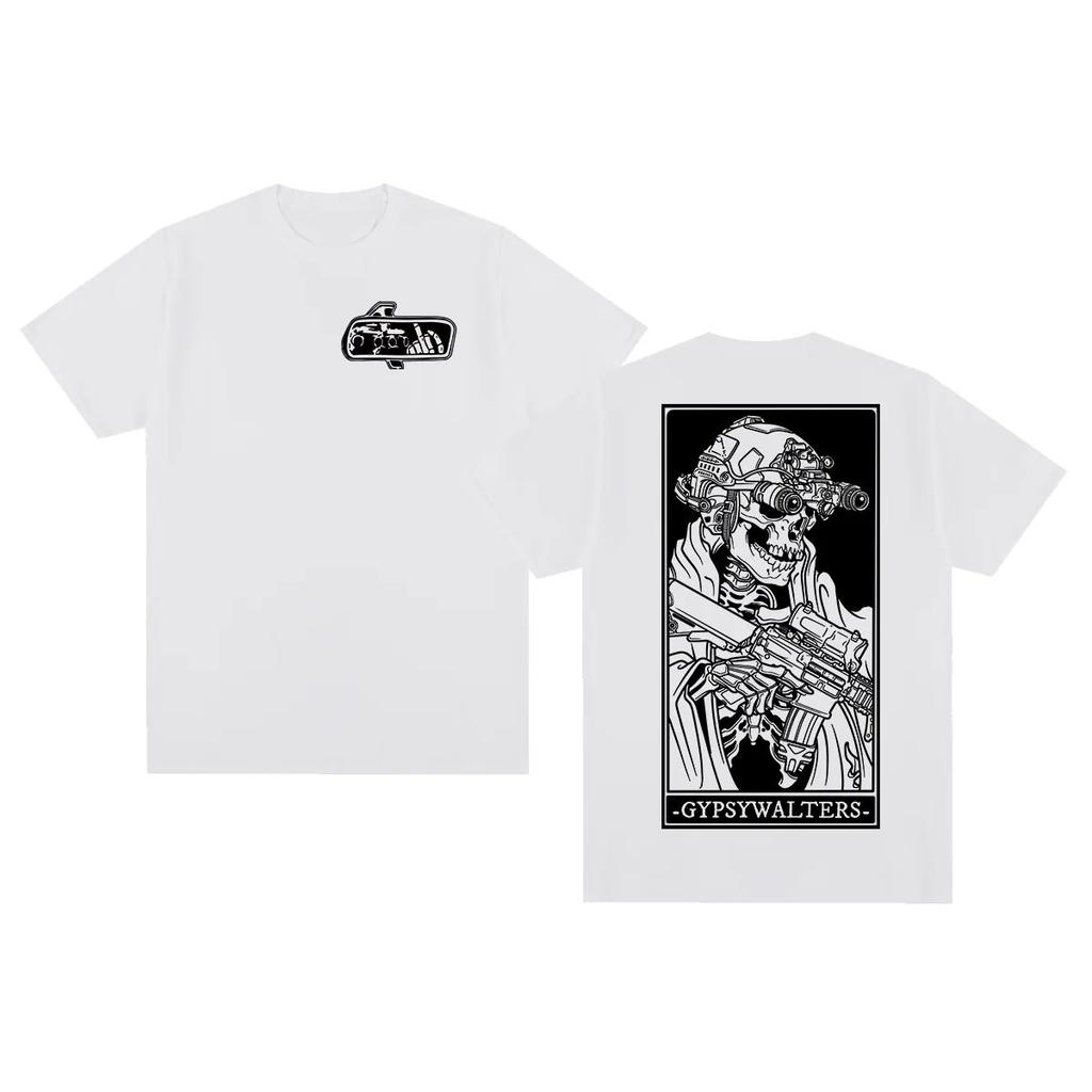 Forward Observations Group Vintage T-shirt Death Skeleton Satan Gothic Clothes Cotton Men T Shirt New TEE TSHIRT Womens Tops