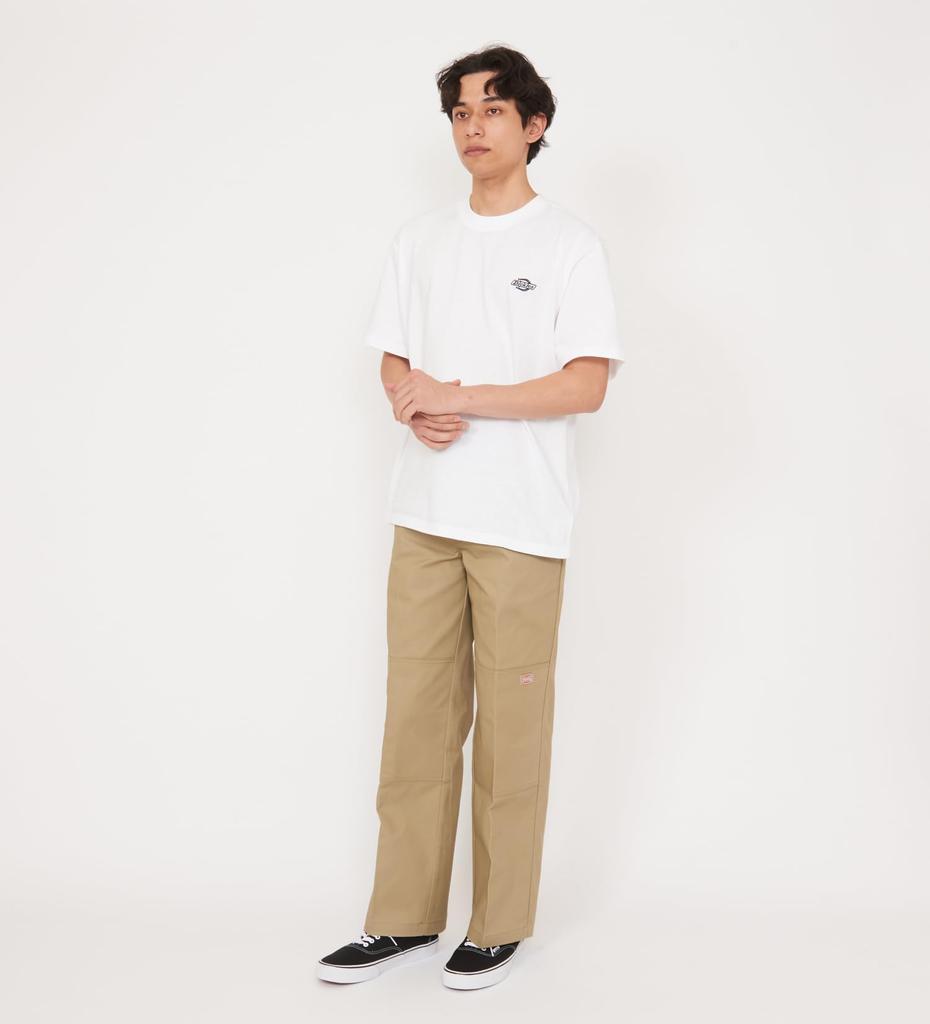 Dickies Work Pants Double Knee Loose Fit Khaki 36 85283 DB0009-0014-32