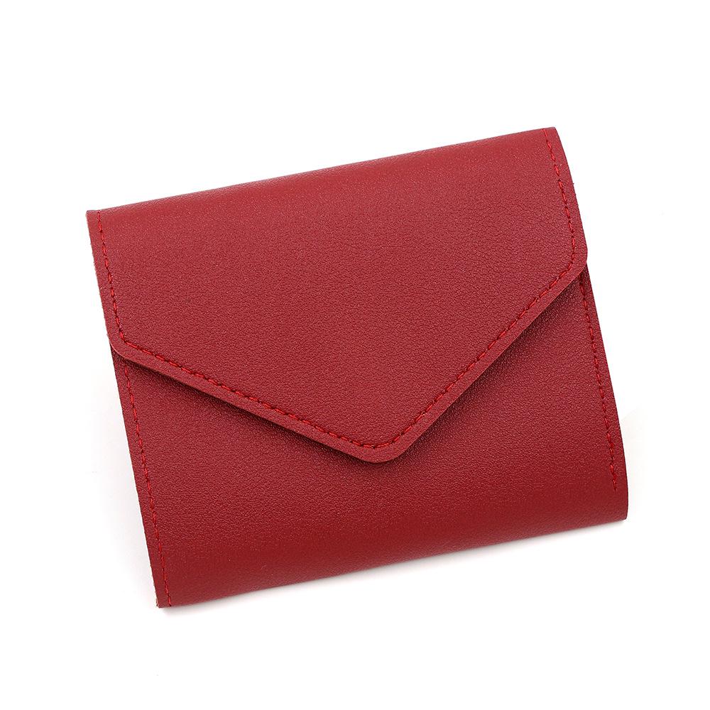 Women's Large Capacity Trifold Wallet & Coin Purse - Korean Fresh & Ladylike Style with Card Holder