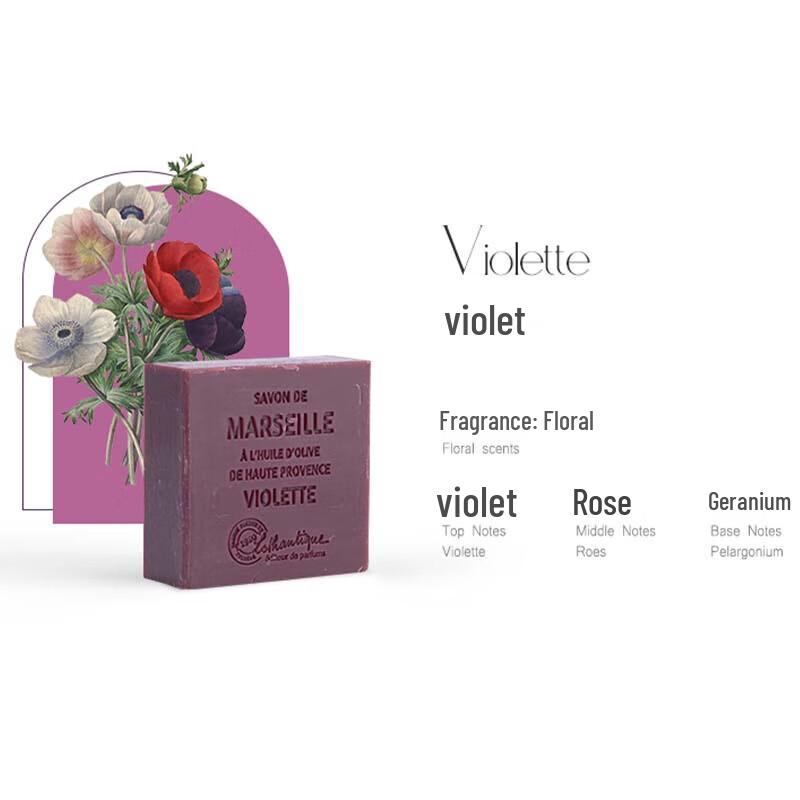 Lothantique French Marseille Floral Soap