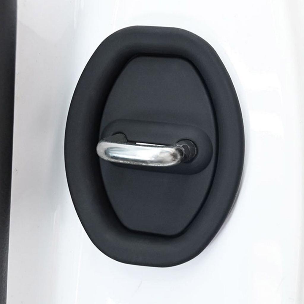 Door Lock Damper Buffer Deadener Seal Shock Absorbing Damping Protector Damping Protector Rubber Pad