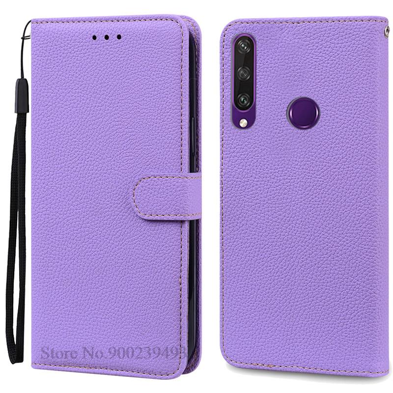 Pro pouzdro Huawei Y6P Kožené peněženkové vyklápěcí pouzdro Pro pouzdro Huawei Y6p MED-LX9N Měkký plný kryt Coque Fundas pro pouzdro Huawei Y6P