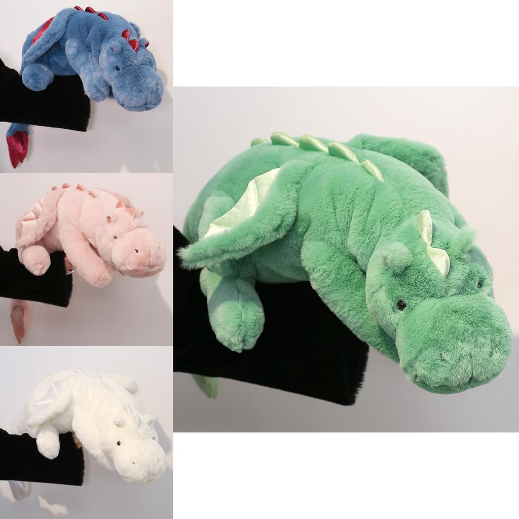 Little Dragon Plush Toy Soft Animal Doll With Prone Posture Design For Girls Bed Pillow